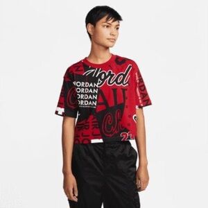 Nike air Jordan flight loose fit shirt